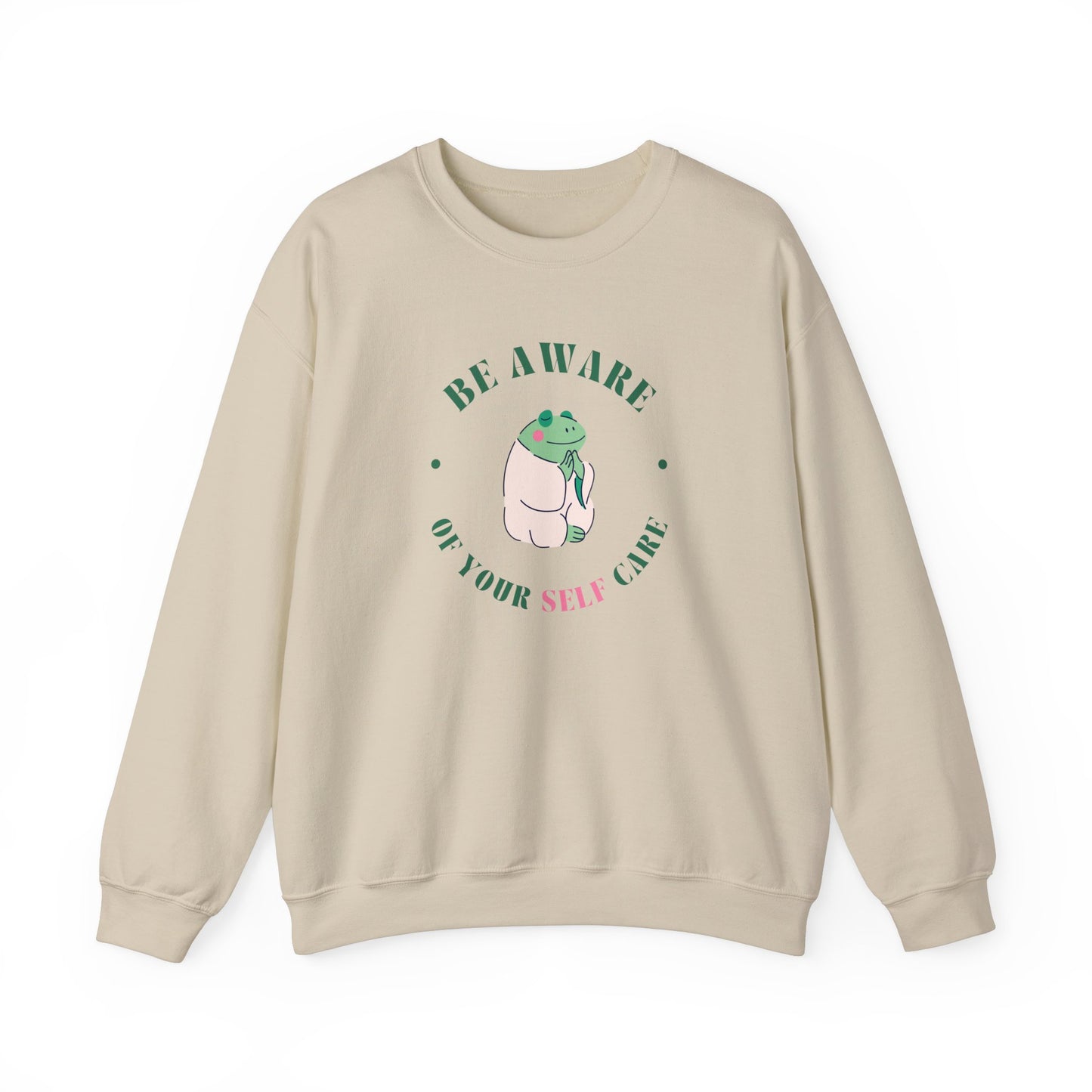 Be Aware Frog Crewneck Sweatshirt